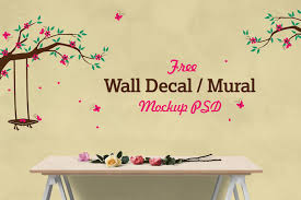 Download Vinyl Wall Decal Sticker Mockup Best Free Mockups