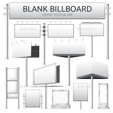 Blank Billboard Mockup For Advertisement Billboard Mockup Billboard Advertising Outdoor Advertising Mockup