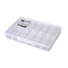 Adjust the section size, store and organize, lock and take with you wherever you need. Montgomery 12 Compartment Organiser Storage Box Clear Bunnings New Zealand