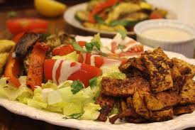 Maybe you would like to learn more about one of these? Middle Eastern Style Tofu Shawarma Platter Batels Kitchen Vegetarian Recipes Tofu Middle Eastern Recipes Vegetarian Vegetarian Main Dishes