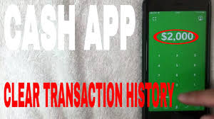 If you need to cash a check on the go, your mobile phone is a fast and easy option. How To Clear Your Cash App Transaction History Youtube