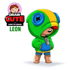 We gathered all character's currently or soon to be available skin. How To Draw Leon Super Easy Brawl Stars Drawing Tutorial Draw It Cute