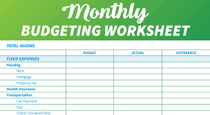 14 free budget templates and spreadsheets gobankingrates