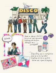 Bts Dynamite Inspired Digital Stickers For Goodnotes Etsy Digital Sticker Bts Wallpaper Lyrics Disco Background