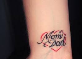 The design and styling of the tattoo will come differently. Top 20 Mom And Dad Creative Tattoo Ideas With Hd Images Tbr