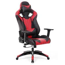 Songmics Chaise Gaming Ergonomique Fauteuil Gamer Au Design Innove Fauteuil De Bureau A Dossier Haut Accoidoirs Reglables 3d Materiaux