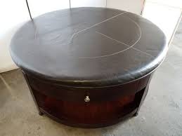 Find out more in our cookies & similar technologies. Leather Top Ottoman Coffee Table With Slide Out Trays Draw And Shelf For Sale In Hayward Ca Offerup