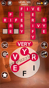 New to the wordscapes games family? Wordscapes Level 101 Pass 5 Answer Daze Puzzle