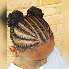 Kid S Cornrows No Hair Added Kids Braided Hairstyles Girls Hairstyles Braids Natural Hair Styles