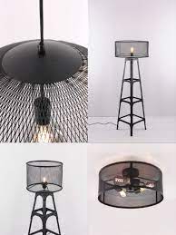 modern industrieel zwart metaal gaas complete set plafondlamp lampen plafondverlichting