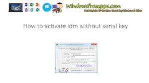 No need to download third party software. Calameo How To Activate Idm Without Serial Key