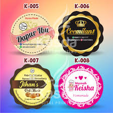Kami berikan 100% gratis jasa desain kemasan dan anda bisa bikin kemasan makanan unik mulai dari 500 pcs. Stiker Label Kemasan Cetak Plus Pola Bulat Bahan Vynil Susu Transparan Lazada Indonesia