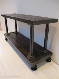 Media Console Tv Stand Industrial Media Consolemedia Industrial Design Furniture Vintage Industrial Furniture Industrial Furniture