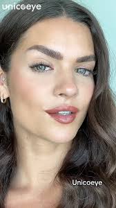 🤩Three colored contacts from the same series, each one has a unique  charm!, Lenses:, 🪐HC2 Harbor Gray, 🪐HC2 Sage Brown, 🪐HC2 Coral Blue,  ✨Modeled by @tessajohnstonn, 👀BC: 8.6mm