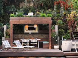 When looking for backyard fireplace ideas its important to think about what materials you would like for your base surface. Small Outdoor Fireplace Ideas Hgtv