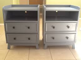 Can also be used as a living room end table. Two Drawer Shelf Modern Nightstand Ana White