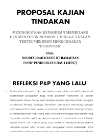 Sk pasir bedengung jalan tengku muhammad 25050. Proposal Kajian Tindakan Komen 16mac