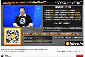 The nature of bitcoin means the ledger shows transactions, but not the identities of wallet account it was a live broadcast, titled 5000 bitcoin giveaway. Youtube Scammers Impersonated Elon Musk Spacex Stole 150k In Btc