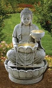 Bouddha decoration piscine caron jardin ambiance jardin. Fontaine Zen Bouddha 1 Buddha Garden Zen Garden Buddha Decor