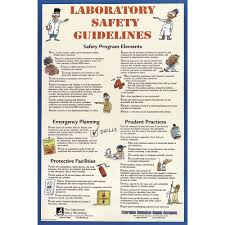 Carolina Laboratory Safety Guidelines Chart Science Prints
