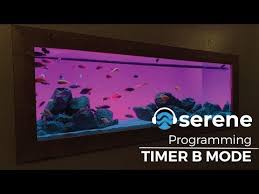 Serene Aquarium Led Kit Programming Timer B Mode Youtube