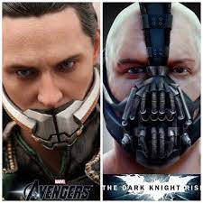 It S A Fashion Statement Loki Bane Mask Villains Marvel Vs Dc Marvel Vs Dc Marvel Vs Bane Mask