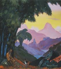 11x14 Art Print Whither Goest Thou Brother 1938 By S Roerich Landscape Animal Art Animal Art Art Prints