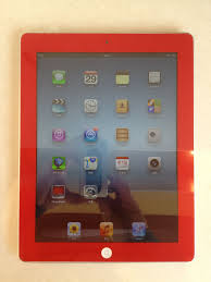 This Was A White Ipad 3 Customized With A Red Screen And White Home Button Ipros Phone Repair Banning Ca Phone Repair Repair Ipad