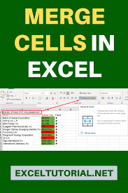Merge Cells In Excel In 2020 Microsoft Excel Tutorial Excel Tutorials Excel Formula