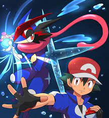 Ash Greninja Pokemon Pokemon Rayquaza Pokemon Pokemon Heroes