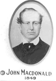John and Catherine MacDonald Family History.