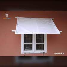 Diy How To Make Pvc Awning Diy Video In 2021 Diy Awning Diy Crafts For Home Decor Diy Gazebo