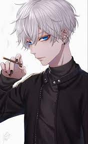 I'm the villain in the game called maria white. Pin By Domo J On Boys Anime Boy Hair White Hair Anime Guy Handsome Anime Guys