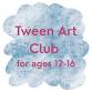 Tween Art Club ages 12-16 – October/November event image