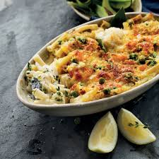With a pasta salad dressing made with a combination of mayonnaise and yoghurt, it's still beautifully creamy with all the flavour and less guilt! Creamy Fish And Pasta Bake Mykitchen