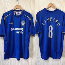 Scegli la consegna gratis per riparmiare di più. Football Shirts 2005 2006 Chelsea Lampard 8 Home Umbro Centenary Football Shirt Jersey Sb Sports Memorabilia Ubi Uz