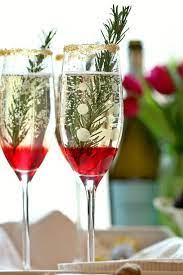 Reviewer margcar suggests, simple to make ahead then quickly add champagne and soda right before guests arrived. 40 Festive Champagne Cocktails To Sip On New Year S Eve Christmas Cocktails Christmas Cocktail Party Christmas Drinks