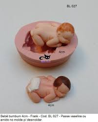 Molde De Silicone Bebe Bumbum Frank 4cm Bl0027