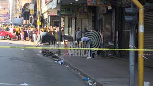 [WATCH] Family and friends of the late DJ Warras gather at the scene where  he was shot in Carlton Centre, Johannesburg CBD. @NqobileMadlala_ reports  from Joburg CBD. #Newzroom405 | Newzroom Afrika | ...