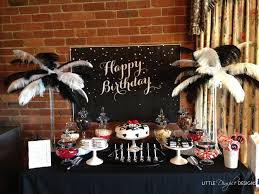 Simple Boyfriend Birthday Table Decoration Ideas For Adults Black And White Birthday Backdrop Little Dimple Designs Birthday Table Decorations Birthday Decorations Birthday Table