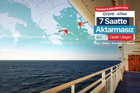 Çeşme atina feribot seferleri araçla avrupa turu yapmak isteyenlerin ve yaz aylarında ülkemize tatile gelen gurbetçi yolcuların seyahatini çok kolaylaştırması bekleniyor. Cesme Atina Feribot Seferleri Basladi Yunan Adalari