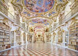 Germany's wiblingen abbey, specifically its north wing, houses numerous statues and beautiful, bright ceiling paintings by franz martin kuen. Architecture Stift Admont