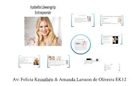 Isabella löwengrip driver en av sveriges största bloggar med 300 000 unika läsare i veckan. Isabella By Felicia Krouthen