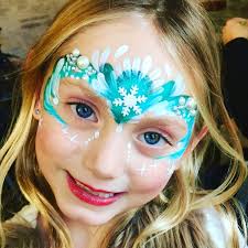Prinzessin Schminken Madchen Eiskonigin Inspiriert Schneeflocke Fasching Makeup Princess Prinzessin Schminken Bemalte Gesichter Und Prinzessin