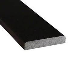 Trim, molding, and baseboards can be made out of a number of materials, giving you flexibility in your design choices, sometimes quite literally! Black Granite 6x36x0 75 Polished Double Beveled Threshold Black Granite Marble Stones Baseboards