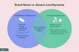 brand name vs generic levothyroxine whats the difference