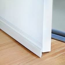 Make sure it is not too thick, so as to cause strain on the door hinges when it is fully closed. Door Seals M D Building Products Inc