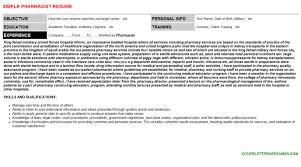 These tips from it career coaches and insiders will make your cover letter stand out. Pharmacist Job Letter Resume Template