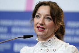 Andrea Bræin Hovig Attends Press Conference Editorial Stock Photo