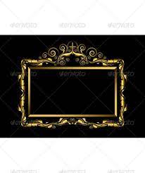 Check spelling or type a new query. Luxury Gold Frame On Black Background Gold Frame Black And Gold Invitations Black Border Design